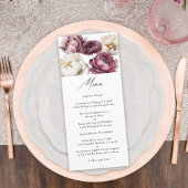 素朴フローラ豊富ブライダルシャワーメニュー