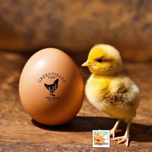 素朴フローラ鶏の国名 ラバースタンプ