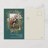 素朴フローラ2写真 シーズンポストカード (裏面)