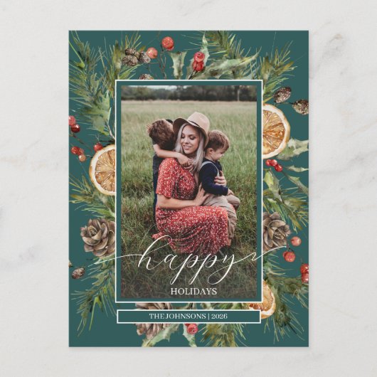 素朴フローラ2写真 シーズンポストカード (正面)