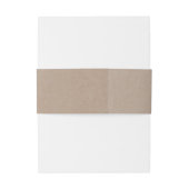 素朴フローラ |クラフトフェイクのベ結婚リバンド 招待状ベリーバンド (裏面例)