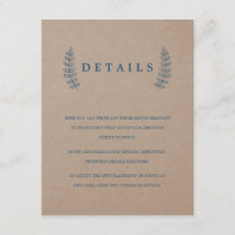 素朴フローラ | Kraftフェイクの結婚詳細カード