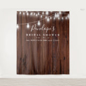 素朴ブライダルシャワー背景、Photoprop タペストリー (正面)