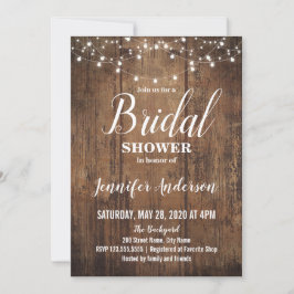 素朴ブライダルシャワー