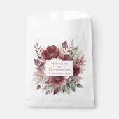 素朴ブルゴーニュフローラ水結婚色の名前 フェイバーバッグ (正面)