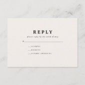 素朴ブルゴーニュ海軍フローラ結婚植物学 エンクロージャーカード (裏面)