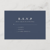 素朴ブルゴーニュ海軍フローラ結婚植物学 エンクロージャーカード (裏面)