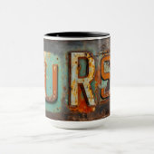 素朴プレートナース マグカップ (中央)