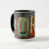 素朴プレートナース マグカップ (正面左)