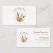 素朴ベーカリーエレガントシェフ 名刺 (正面/裏面)