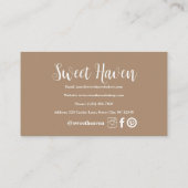 素朴ベーカリー迷惑ジャーナル 名刺 (裏面)