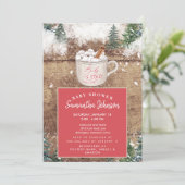 素朴ホットチョコレートベビー外は冷たい 招待状 (スタンド正面)