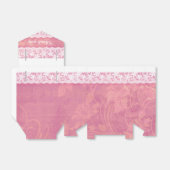 素朴ホッ感謝していクの白レース フェイバーボックス (折り畳みなし)