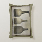 素朴ボトルスチルライフアート アクセントクッション (正面(垂直))