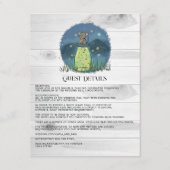 素朴マウスホタルMason Jarゲスト詳細 エンクロージャーカード (正面)