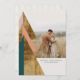 素朴ミニマルクリスマス カード