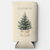 素朴ミニマルツリー スリム缶クーラー (正面)