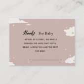 素朴ミニマルベビー エンクロージャーカード (正面)