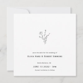 素朴ミニマル結婚フローラ