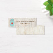 素朴メイスンの図解入りの、写真付きの結婚瓶 (デスク)