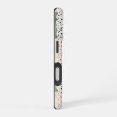 素朴メドウチェックコテージコーポレートケース iPhone 16ケース (右側面)