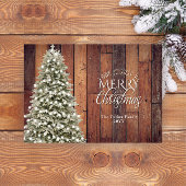 素朴メリークリスマス シーズンカード