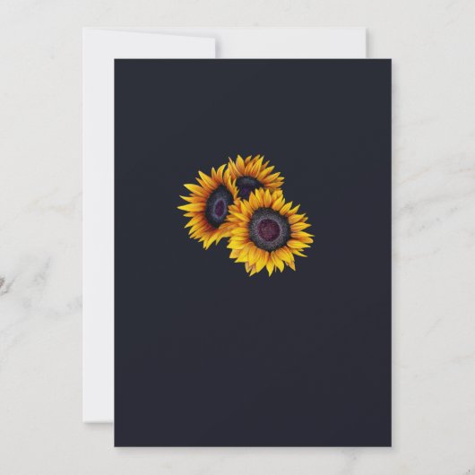 素朴モダンひす花の優雅な結婚式 セーブザデート (裏面)