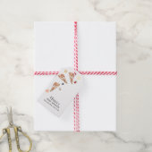 素朴モダンイタリアンスライス ギフトタグ (より糸付き)