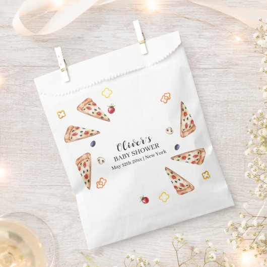 素朴モダンイタリアンスライス フェイバーバッグ (クリップ留めされた状態)