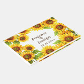 素朴モダンエレガント日結婚花 ゲストブック (コーナー)