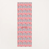 素朴モダンフローラ ヨガマット (正面)