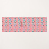 素朴モダンフローラ ヨガマット (正面(横))