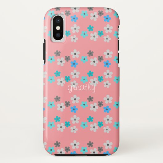 素朴モダンフローラ Case-Mate iPhoneケース (裏面)