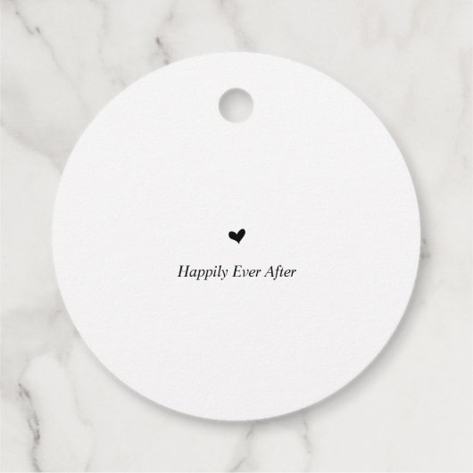 素朴モダン結婚お礼の品だ フェイバータグ (裏面)