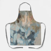 素朴モダン自然オーガニック色 エプロン (正面)