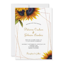 素朴モダン金ゴールド結婚枠