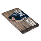 素朴モダン | Photo日付マグネットを保存 マグネット (右側)