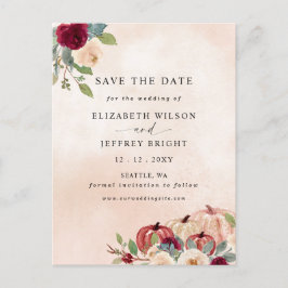 素朴モダンPumpkins国秋保存日 ポストカード