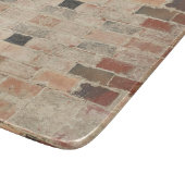 素朴ユニークヴィンテージ旧レンガの自然なテクスチャ カッティングボード (角)