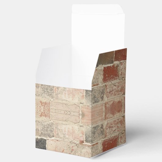 素朴ユニークヴィンテージ旧レンガの自然なテクスチャ フェイバーボックス (オープン)