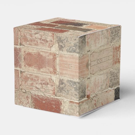 素朴ユニークヴィンテージ旧レンガの自然なテクスチャ フェイバーボックス (裏面サイド)