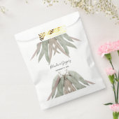 素朴ユーカリ結婚ー葉 フェイバーバッグ (封をした状態)