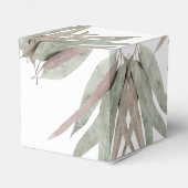 素朴ユーカリ結婚ー葉 フェイバーボックス (裏面サイド)