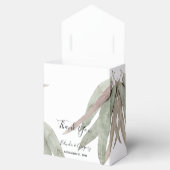 素朴ユーカリ結婚ー葉 フェイバーボックス (オープン)