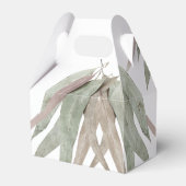 素朴ユーカリ結婚ー葉 フェイバーボックス (裏面サイド)