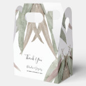 素朴ユーカリ結婚ー葉 フェイバーボックス (オープン)