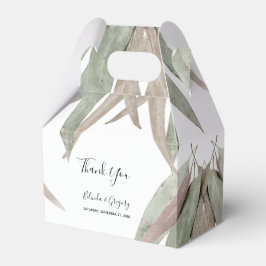 素朴ユーカリ結婚ー葉 フェイバーボックス