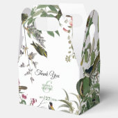 素朴ユーカリ葉ヴィンテージグリーナリー結婚ズ フェイバーボックス (オープン)