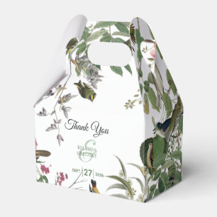 素朴ユーカリ葉ヴィンテージグリーナリー結婚ズ フェイバーボックス