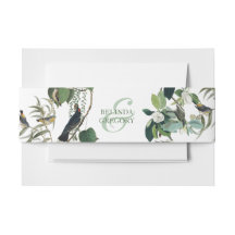 素朴ユーカリ葉ヴィンテージグリーナリー結婚ズ